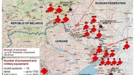 Украина взята в кольцо: Россия развернула на границах 1600 танков и 330 самолетов