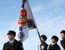 Кронштадтскому соединению кораблей вручено Боевое Знамя нового образца