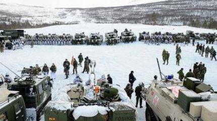 США разместили танки и артиллерию в пещерах Норвегии