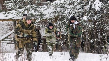 Белорусские националисты надувают щеки, но в зону «АТО» не торопятся Белорусские националисты надувают щеки, но в зону «АТО» не торопятся