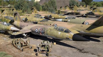 Списанные Lockheed F-104 Starfighter