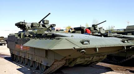 БМП Т-15 «Армата» загорелась во время транспортировки в Нижний Тагил БМП Т-15 «Армата» загорелась во время транспортировки в Нижний Тагил
