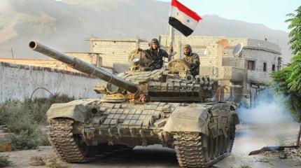 Сирийская Армия теснит боевиков оппозиции в округе Аль-Амария города Алеппо Сирийская Армия теснит боевиков оппозиции в округе Аль-Амария города Алеппо