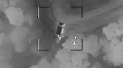 Забитый боеприпасами грузовик ВСУ уничтожили во время разгрузки