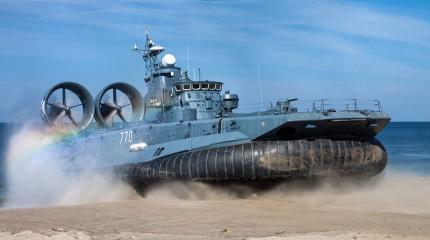 Тактическое учение сил Балтийского флота по высадке морского десанта Тактическое учение сил Балтийского флота по высадке морского десанта