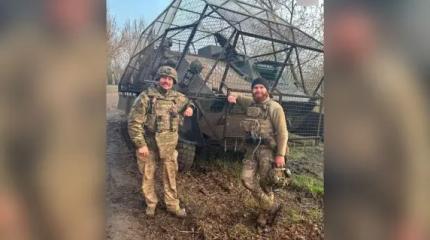 Бронетранспортер малоизвестной марки замечен на Украине Бронетранспортер малоизвестной марки замечен на Украине