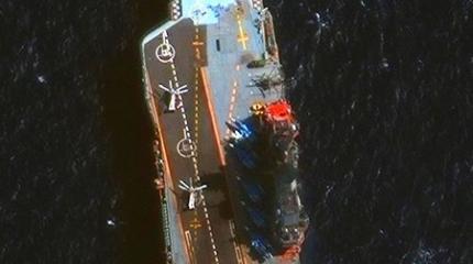 «Кузнецова» сняли со спутника возле Алжира «Кузнецова» сняли со спутника возле Алжира
