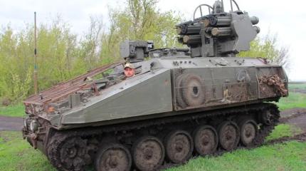 Редкая ракетная установка ПВО Stormer HVM замечена у одной из бригад ВСУ