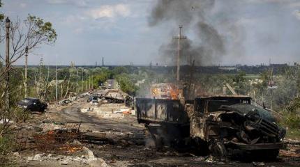 Укро-Геббельс в одиночку громит российские войска под Северодонецком