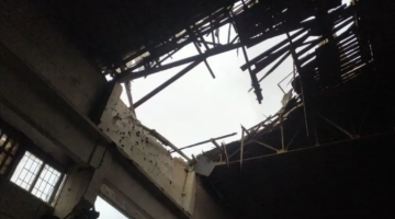 ВСУ открыли огонь по промзоне в Горловке: фоторепортаж с места событий