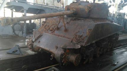 Американский Sherman «всплыл» в Баренцевом море Американский Sherman «всплыл» в Баренцевом море
