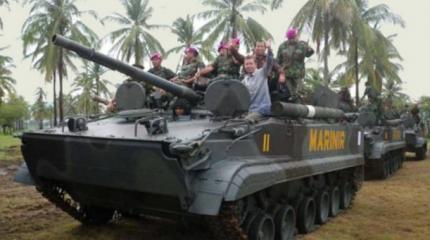 Боевые машины пехоты БМП-3Ф на службе армии Индонезии Боевые машины пехоты БМП-3Ф на службе армии Индонезии