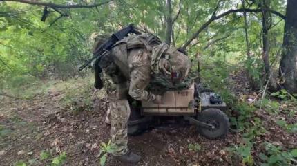 На СВО применили новейшие наземные дроны для снабжения бойцов на передовой