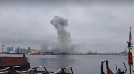 В румынском порту взорвался украинский морской дрон