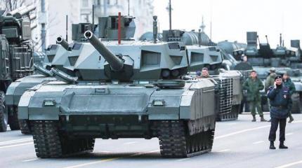 Только для парада: Т-14 «Армата» не может доехать до армии