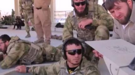 Чеченский спецназ штурмует Сирию Чеченский спецназ штурмует Сирию