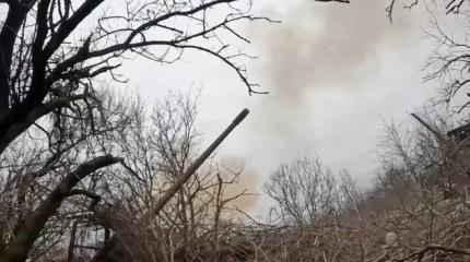 Гусеничная самоходка "Гиацинт-С" уничтожила цель на дистанции 28 километров