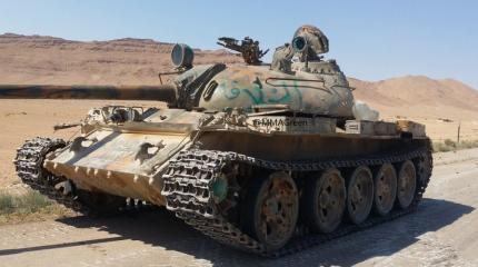Трофеи САА, захваченные во время наступления на ИГИЛ в юго-восточном Хомсе Трофеи САА, захваченные во время наступления на ИГИЛ в юго-восточном Хомсе