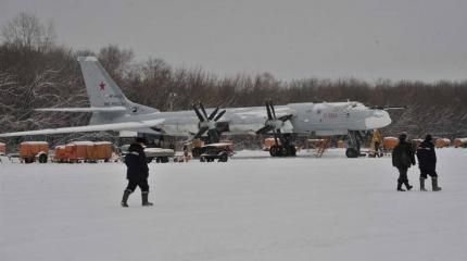 Модернизированный бомбардировщик Ту-95МС "Дубна" Модернизированный бомбардировщик Ту-95МС "Дубна"