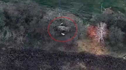 Уничтожен очень редкий в составе ВСУ противотанковый комплекс "Штурм-С"