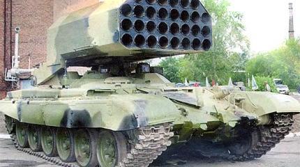 Огнем из тридцати стволов или 42-тонный «Буратино» Огнем из тридцати стволов или 42-тонный «Буратино»