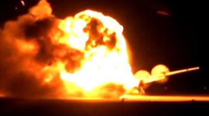 Бомбардировщик Ту-95 загорелся на военной авиабазе под Иркутском Бомбардировщик Ту-95 загорелся на военной авиабазе под Иркутском
