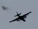 Ополченцы сбили над поселком Ямполь самолет Су-25 Ополченцы сбили над поселком Ямполь самолет Су-25