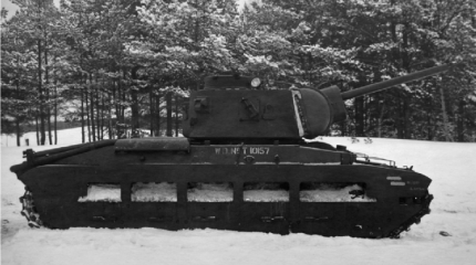 Вооружение пехотного танка Matilda III советской 76,2-мм пушкой Ф-96 Вооружение пехотного танка Matilda III советской 76,2-мм пушкой Ф-96
