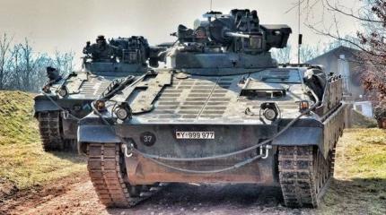 Танки Leopard 1A5DK и БМП Marder очень быстро превратятся в металлолом