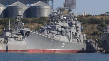 В Севастополе начался демонтаж оборудования и вооружения с БПК «Керчь» В Севастополе начался демонтаж оборудования и вооружения с БПК «Керчь»