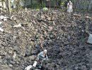 Удар по жилому сектору в Шахтерске