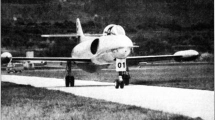 Опытные истребители-бомбардировщики FFA P-16 Düsenstorch.Часть 1 Опытные истребители-бомбардировщики FFA P-16 Düsenstorch.Часть 1