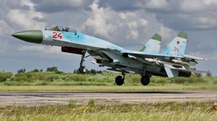 Су-27 БФ ночью ракетами поражали светящие авиационные бомбы САБ-250 Су-27 БФ ночью ракетами поражали светящие авиационные бомбы САБ-250