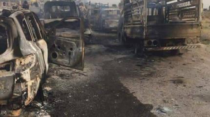 “Шоссе Смерти”, дубль второй: уничтожены 127 машин и 750 боевиков ISIS “Шоссе Смерти”, дубль второй: уничтожены 127 машин и 750 боевиков ISIS
