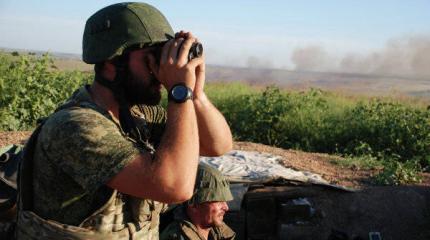 Украинские военные продолжают обстреливать позиции ДНР Украинские военные продолжают обстреливать позиции ДНР