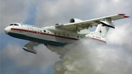 Триумф легендарного российского самолета-амфибии Бе-200 Триумф легендарного российского самолета-амфибии Бе-200