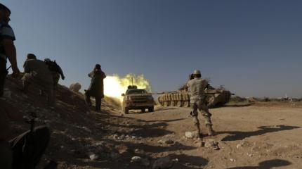 Появилось видео прорыва сирийских терминаторов из «Щита Каламуна» Появилось видео прорыва сирийских терминаторов из «Щита Каламуна»
