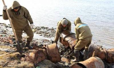 Минобороны перевыполнило план по очистке Арктики Минобороны перевыполнило план по очистке Арктики