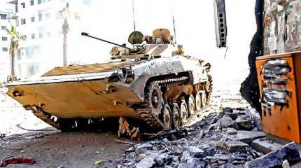 Сирийская армия воспользовалась междоусобицами боевиков Сирийская армия воспользовалась междоусобицами боевиков
