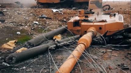Пока Т-90 держит прямой удар TOW2, «Леопард-2» горит как спичка от «Фагота»