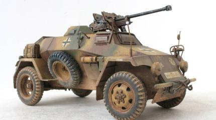 Легкий бронеавтомобиль Sd.Kfz. 221