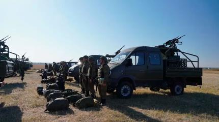 На полигоне ЮВО прошли подготовку мобильные огневые группы на "Газелях" На полигоне ЮВО прошли подготовку мобильные огневые группы на "Газелях"