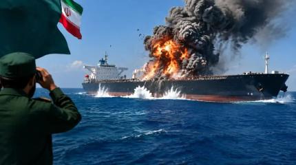 Ормузский пролив в огне: ВМС КСИР заявили о подрыве супертанкера на минах