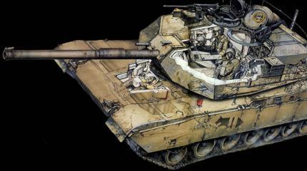 Abrams изнутри глазами йеменских повстанцев Abrams изнутри глазами йеменских повстанцев