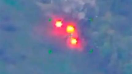 Снаряд "Краснополь" уничтожил целое отделение боевиков ВСУ в блиндаже Снаряд "Краснополь" уничтожил целое отделение боевиков ВСУ в блиндаже