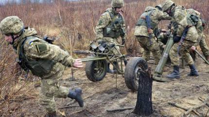 Четверо бойцов ВСУ взорвались на Донбассе