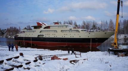 Проект 1388НЗ: «Сокольская судоверфь» спустила на воду новый корабль