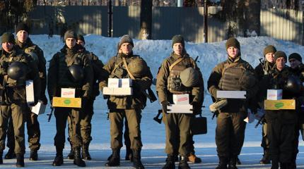 В зону АТО отправлены гвардейцы Харькова В зону АТО отправлены гвардейцы Харькова