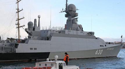 Боевые корабли Каспийской флотилии переброшены к берегам Крыма
