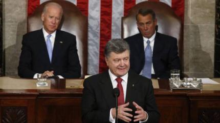 Кадет Биглер и Пётр Порошенко Кадет Биглер и Пётр Порошенко